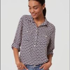 Loft Chevron Blouse